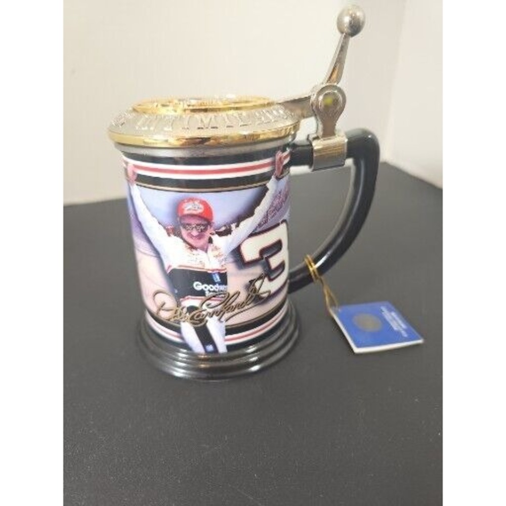 Dale Earnhardt Collector Tankard by the Franklin Mint The Winner's Circle